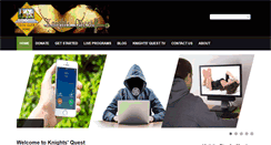 Desktop Screenshot of knightsquest.org